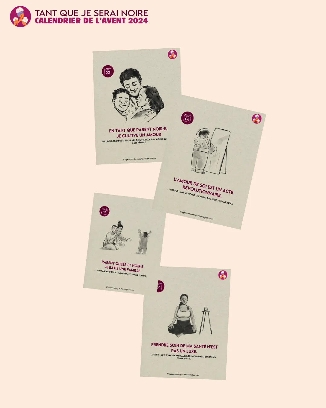 illustrations calendrier de l&#x27;avent